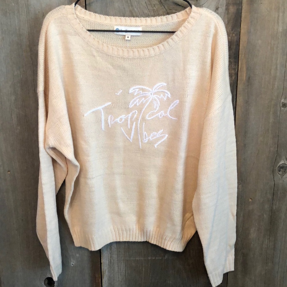 Beachly X Goldfish Kiss The Tropical Vibes Sweater